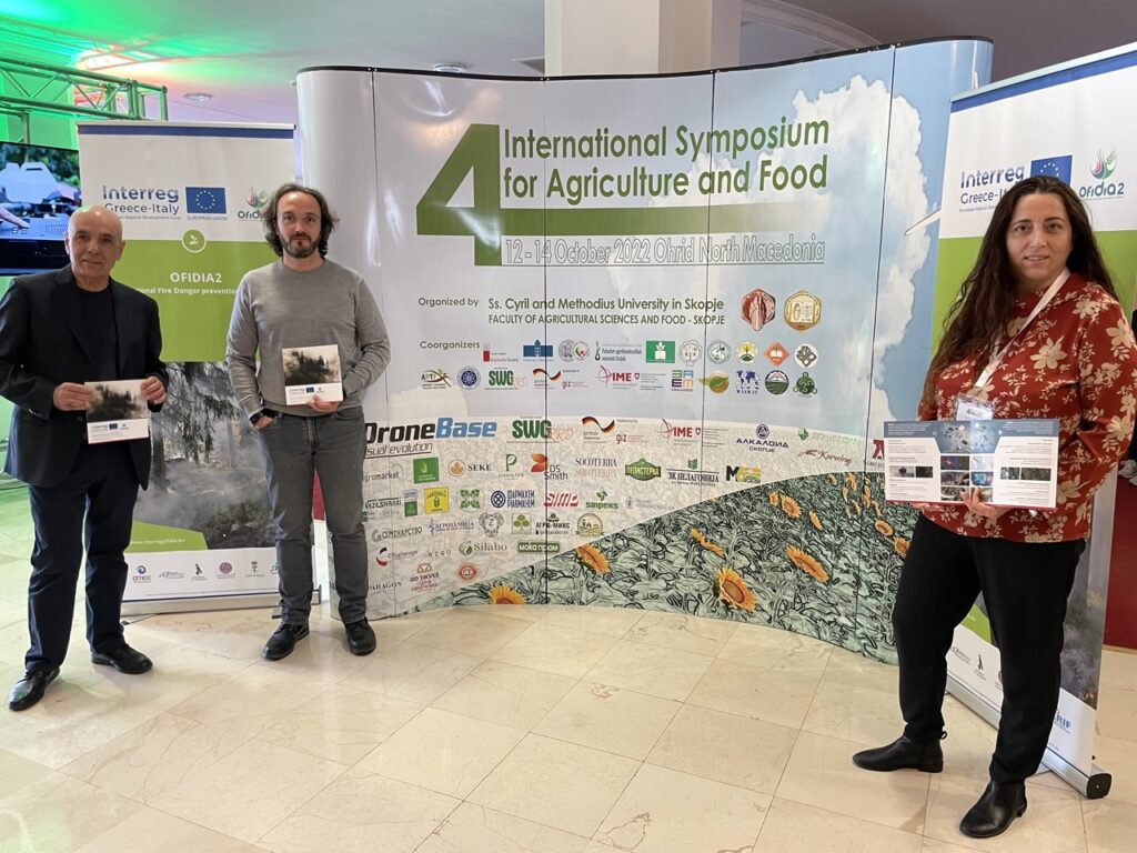 OFIDIA2 at the 4th International Symposium for Agriculture and Food in Ohrid - North Macedonia